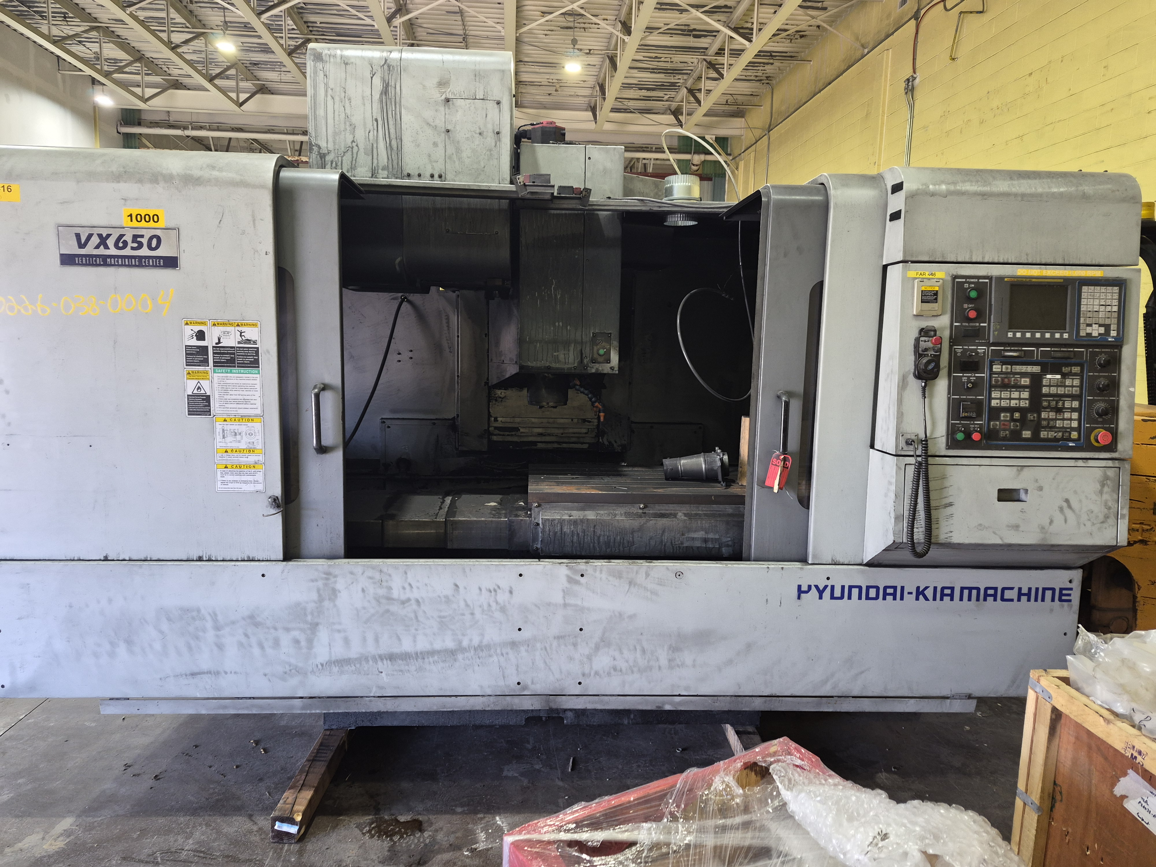 Hyundai-Kia VX650/40 CNC Vertical Machining Center used Vertical Machining Center (VMC) photo 1