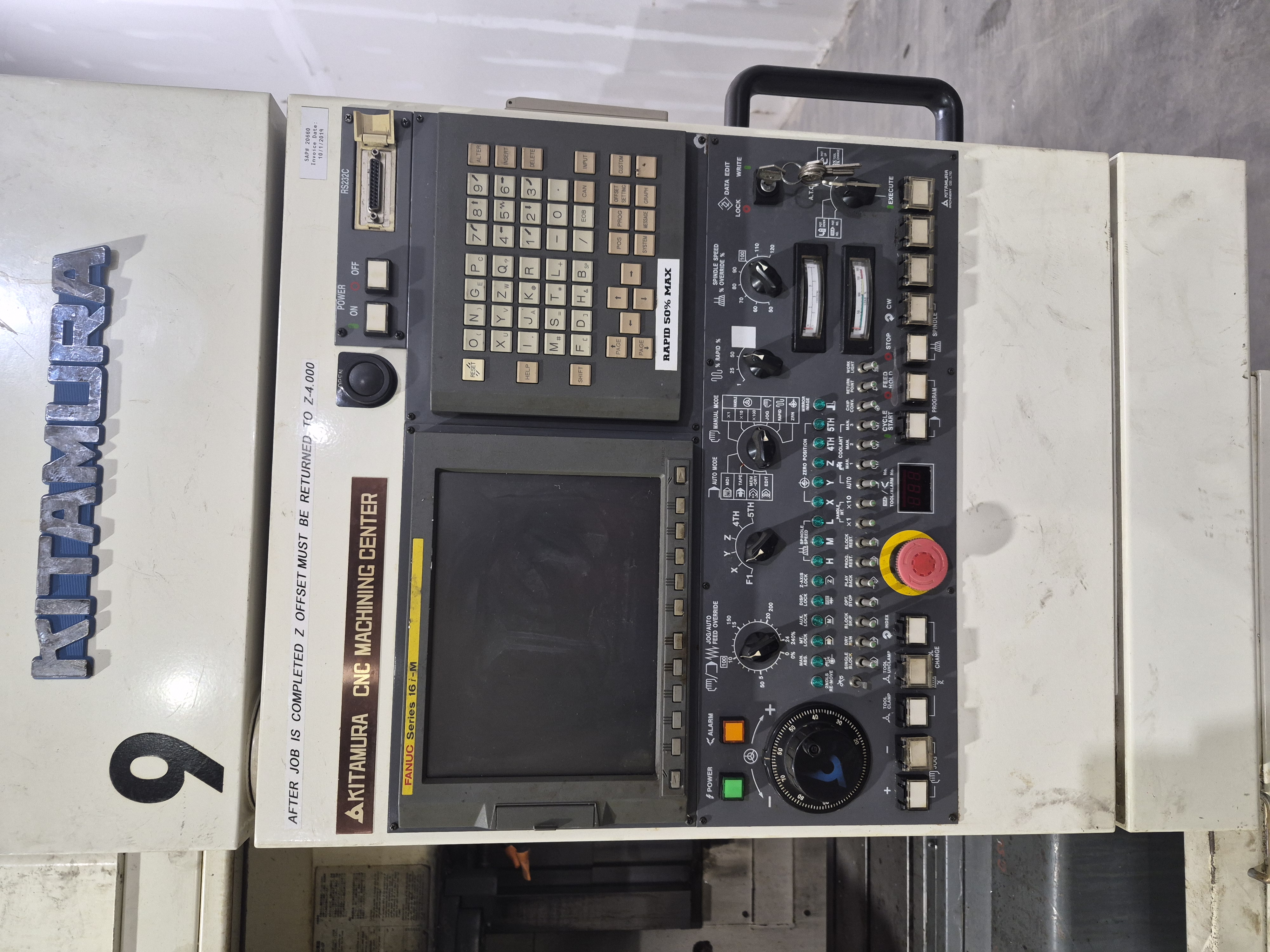 Kitamura Mycenter 3Xi CNC Vertical Machining Center used Vertical Machining Center (VMC) photo 3